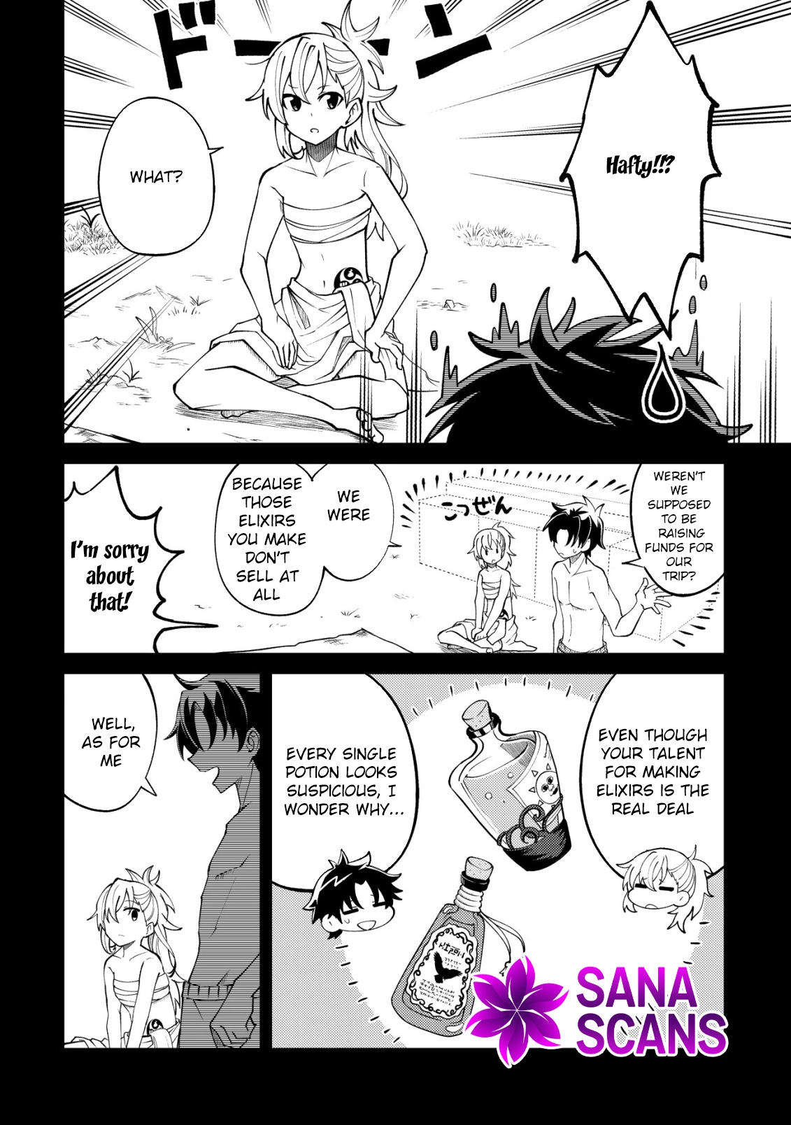 I’ll just leave you with an elixir of immortality, then. Chapter 1 Page 15